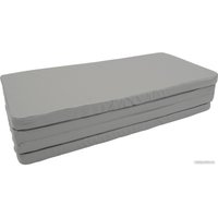 Cпортивный мат Формула здоровья 4 сложения 2x1x0.08м (серый)