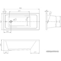 Ванна Ventospa Navaro 150x70