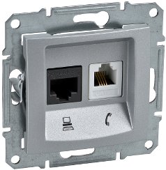 

Розетка компьютерная Schneider Electric Sedna SDN5100160