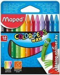 Восковые мелки Maped 861011 (12 цв.)
