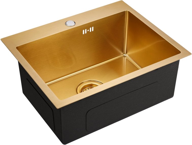 

Кухонная мойка Emar EMB-115 PVD Nano Golden