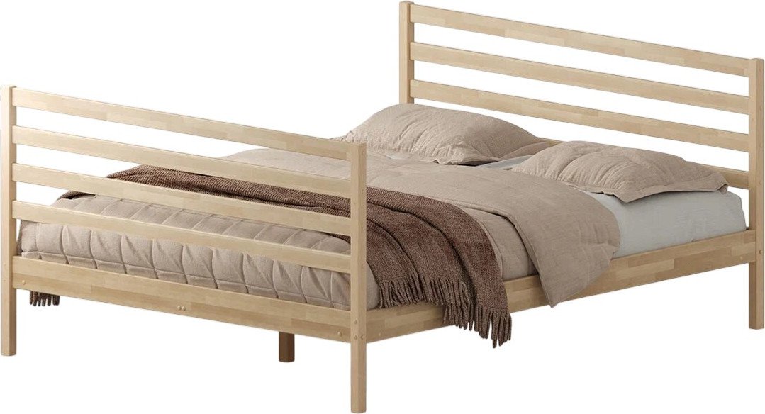 

Кровать Домаклево Лето 120x200+В2+В2 (натуральный)