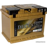 Автомобильный аккумулятор DECUS 6СТ- 60 золото п.п. (60 А·ч) в Гомеле