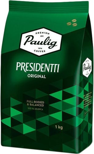 Кофе Paulig Presidentti Original в зернах 1000 г