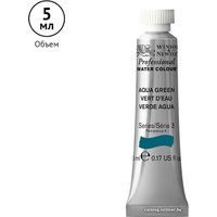 Акварельные краски Winsor & Newton Professional 102697 (5 мл, вода зеленая)