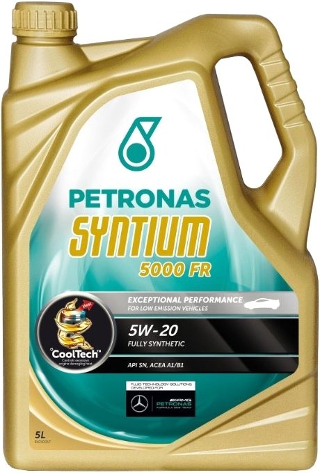 

Моторное масло Petronas Syntium 5000 FR 5W-20 5л