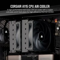 Кулер для процессора Corsair A115 Twin CT-9010011-WW