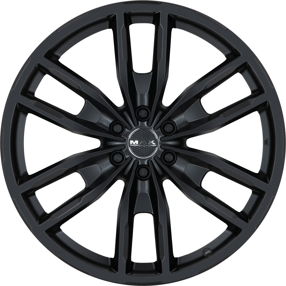 

Литые диски MAK Peak 20x9" 6x139.7мм DIA 78.1мм ET 19мм Matt Black