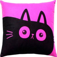 Декоративная подушка Matex Meow. Chubby 62-097 (фуксия/черный)