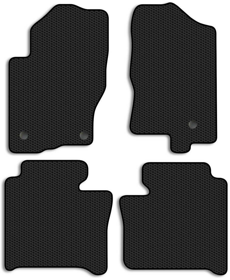 

Комплект ковриков для авто Alicosta Nissan Navara c бардачком II (пикап / D40) 2010 - 2015