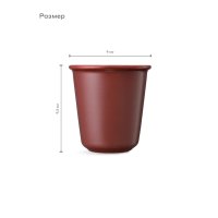 Стакан для воды и напитков Pragma Telpa 8446CBR (коричневый)