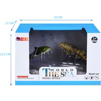 Набор фигурок Masai Mara Мир морских животных. Китовая акула и зебровая акула MM213-301