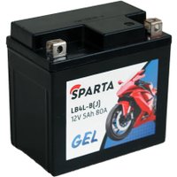 Мотоциклетный аккумулятор Sparta LB4L-B(J), YTX5L-BS, YTZ7S, YT5L-BS (5 А·ч)