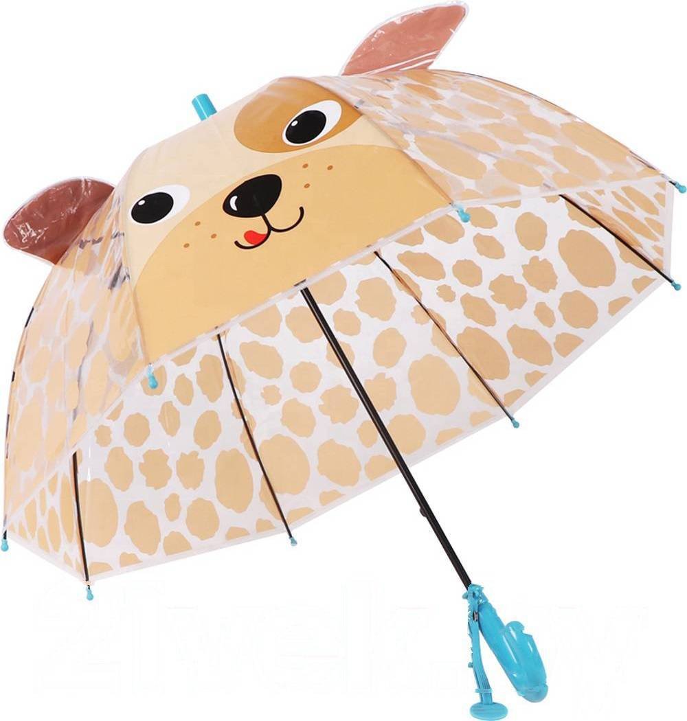 

Зонт-трость RST Umbrella Собачка с ушками 062A (коричневый/собачка)