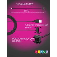 Зарядный кабель Bingo для Xiaomi Mi Band 5/6 (0.3 м)