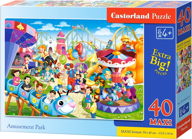 

Пазл Castorland Maxi Парк развлечений В-040353 (40 эл)