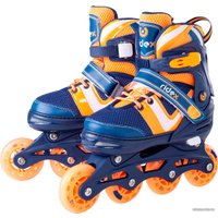 Роликовые коньки Ridex Wing (р. 34-37, оранжевый/синий)