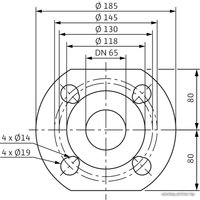 Циркуляционный насос Wilo Yonos MAXO 65/0,5-9