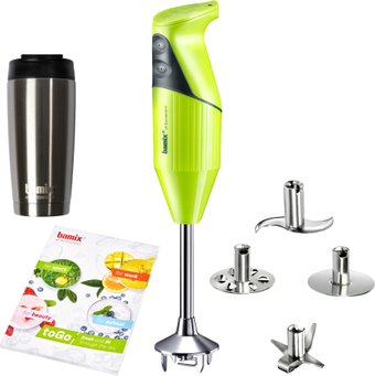 Погружной блендер Bamix ToGo M200 (лайм)