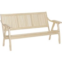 Диван Элегия Диван-скамья массив решетка (лак бесцветный)