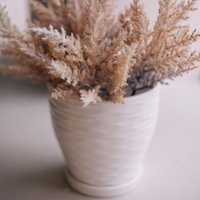 Вазон Вещицы Эллипс Fdtc4 (белый)