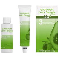 Крем-краска для волос Garnier Color Naturals Creme 4.00 глубокий темный каштан