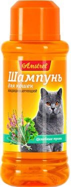 

Шампунь Amstrel для кошек кондиционирующий с целебными травами 320 мл