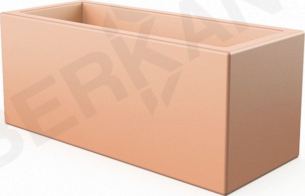 

Кашпо Berkano Cubric 26*60 (терракота)