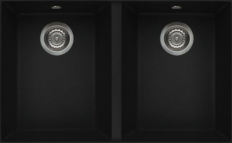Кухонная мойка Elleci Quadra 340 Undermount G40 Nero