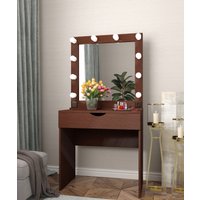 Туалетный столик с зеркалом Мир Мебели SV-12W