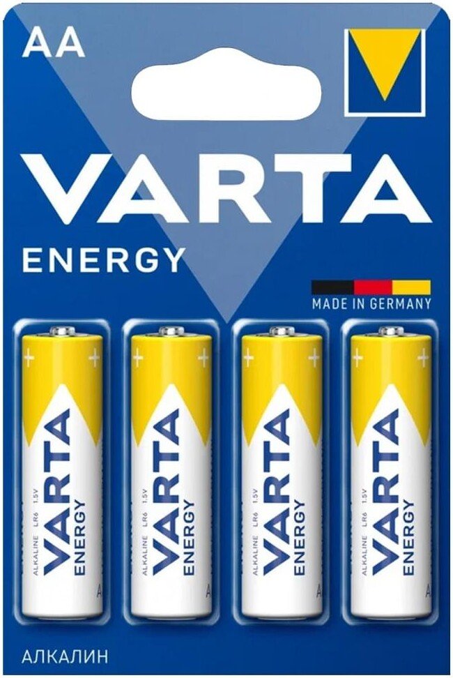 

Батарейка Varta Energy LR6 AA Alkaline (4 шт)
