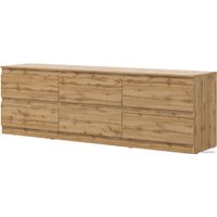 Комод НК-Мебель Stern ТВ-6Я 190 72678138 (дуб вотан)