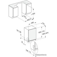 Встраиваемая посудомоечная машина Miele G 7560 SCVi AutoDos