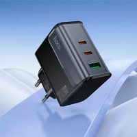 Сетевое зарядное Hoco CS75A (черный)