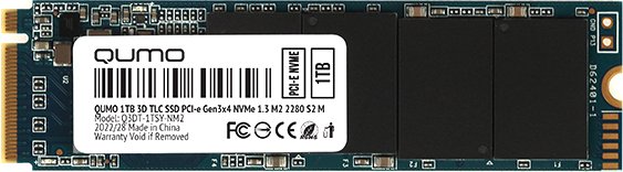 

SSD QUMO Novation M2 NVMe 512GB Q3DT-512GMSY-NM2