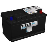 Автомобильный аккумулятор Titan EuroSilver R+ низ (85 А·ч)