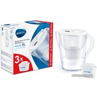 Кувшин BRITA Marella XL Memo (3 фильтра Maxtra+, белый)