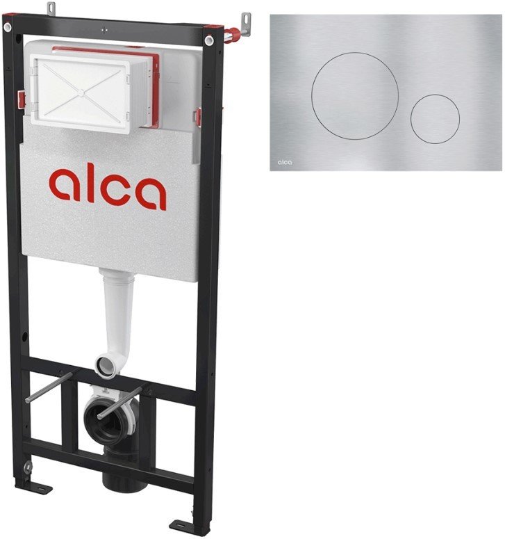 

Инсталляция для унитаза Alcaplast Alca AM101/1120 + кнопка Turn