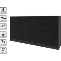 Комод Интерлиния Концепт КТ-К197 (черный/антрацит)