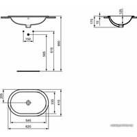 Умывальник Ideal Standard Connect E504901