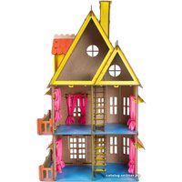 Кукольный домик Большой слон Д-008 (желтый)