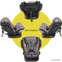 Детское автокресло Lorelli Aviator SPS Isofix (темно-серый/черный)
