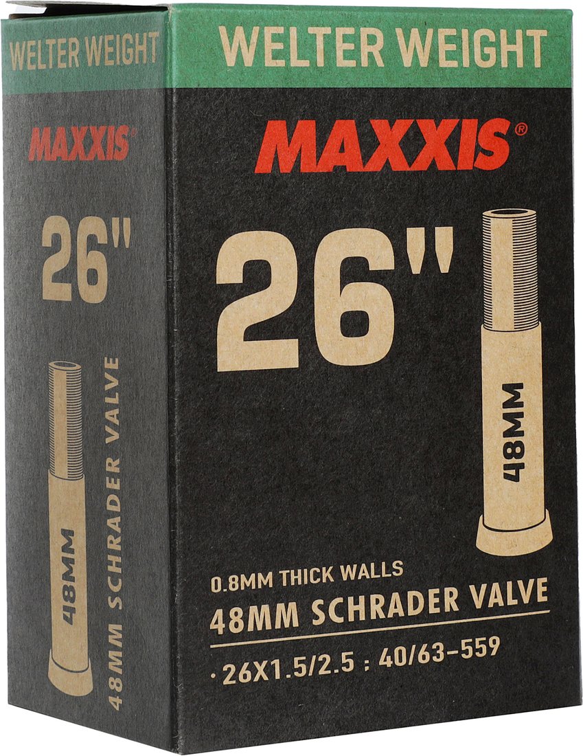 

Велокамера Maxxis Welter Weight 26x1.50/2.50 EIB00137100