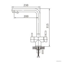 Смеситель Shevanik S468H