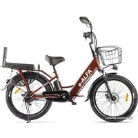 Электровелосипед Eltreco Green City E-Alfa Fat (коричневый)