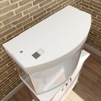 Аквариум Hydroterra Gloria 100 л без тумбы (белый)