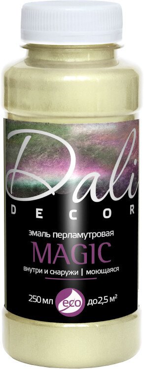 

Эмаль Dali Decor Magic 0.25 л (серебро)