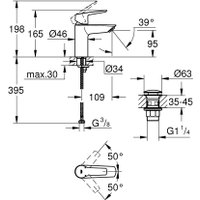 Смеситель Grohe Start S 235502432
