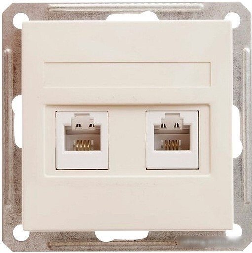 

Розетка телефонная Systeme Electric W59 RSI-251TT-2-86