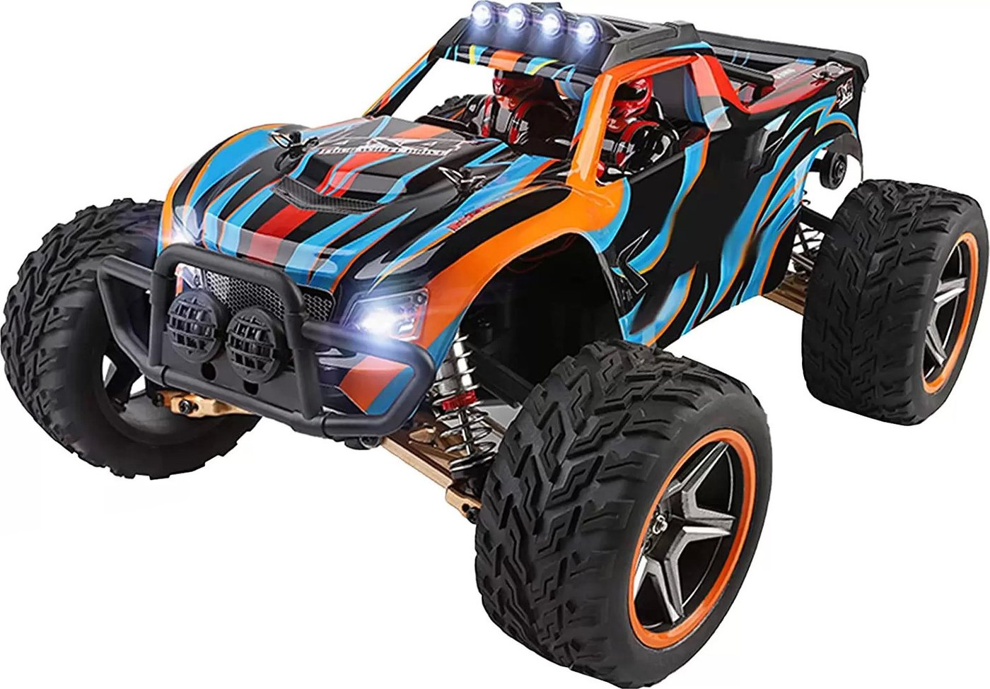 

Автомодель WLtoys 104009 (черный/оранжевый/синий)